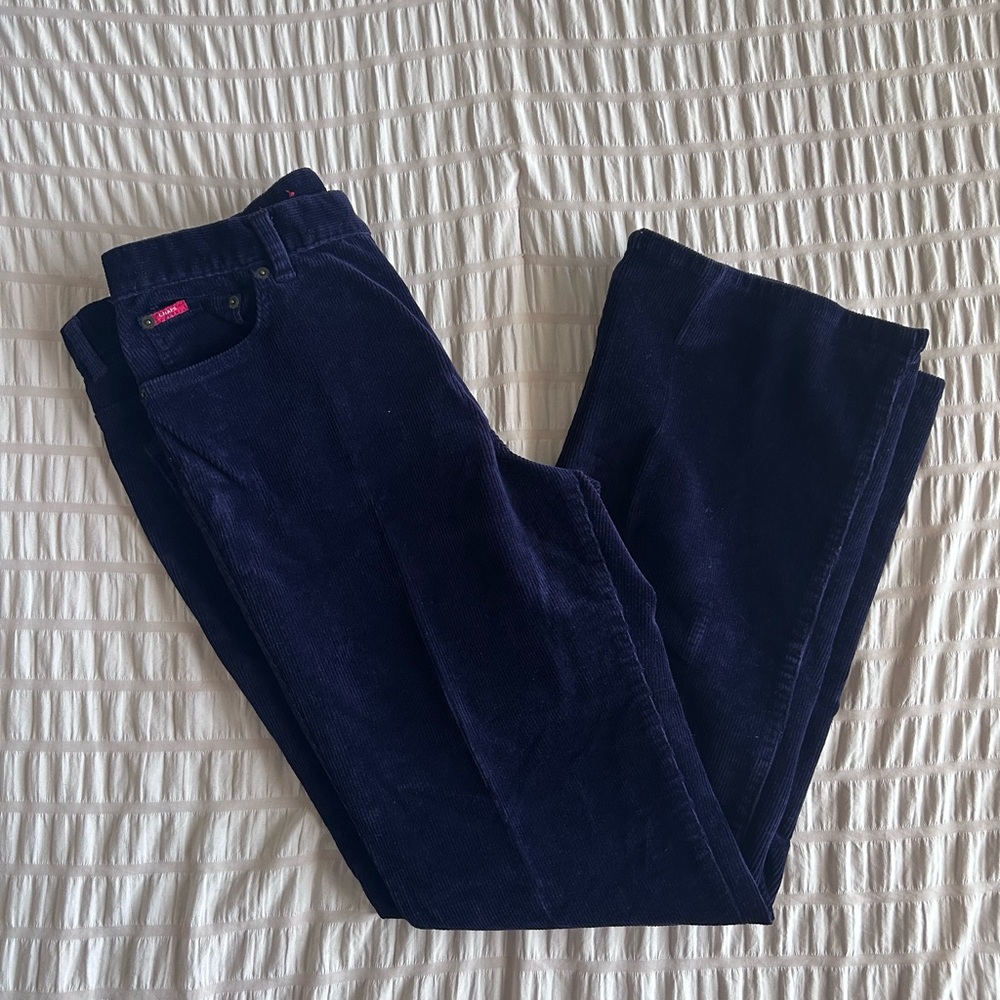 Chaps Deep Purple Straight Corduroy Pants (14)